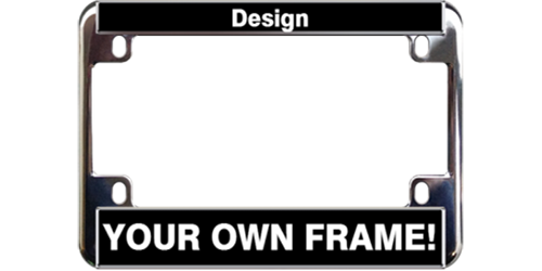I would like to do a custom LOTR motorcycle frame with a saying on the bottom and sigils on top is there a way?
