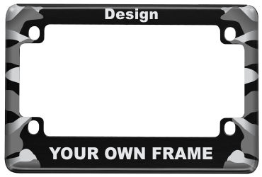 What are the dimensions of the license plate that the frame fits?