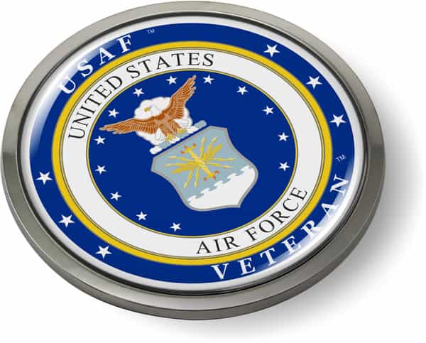 USAF - U.S. Air Force Veteran Emblem Questions & Answers