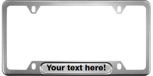 Can you have a clear cover on your license plate?