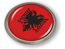 Albania Flag - Country Emblem