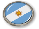 Argentina Flag - Country Emblem