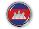 Cambodia - Flag - Country Emblem