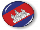 Cambodia - Flag - Country Emblem