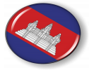 Cambodia - Flag - Country Emblem