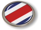 Costa Rica - Flag - Country Emblem