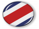 Costa Rica - Flag - Country Emblem