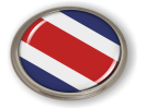 Costa Rica - Flag - Country Emblem