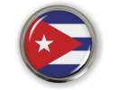 Cuba - Flag - Country Emblem 