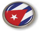 Cuba - Flag - Country Emblem 