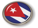 Cuba - Flag - Country Emblem 