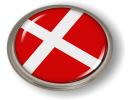 Denmark - Flag - Country Emblem