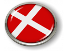 Denmark - Flag - Country Emblem