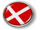 Denmark - Flag - Country Emblem