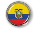 Ecuador -  Flag - Country Emblem