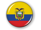 Ecuador -  Flag - Country Emblem