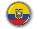 Ecuador -  Flag - Country Emblem