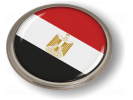 Egypt -  Flag - Country Emblem