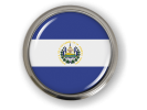 El Salvador - Flag - Country Emblem