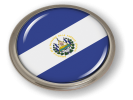 El Salvador - Flag - Country Emblem