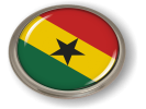 Ghana - Flag - Country Emblem