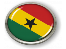 Ghana - Flag - Country Emblem