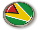 Guyana - Flag - Country Emblem