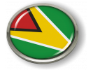 Guyana - Flag - Country Emblem