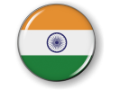 India - Flag - Country Emblem