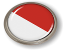 Indonesia - Flag - Country Emblem