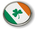Irish Shamrock - Flag - Country Emblem