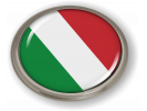 Italy - Flag - Country Emblem