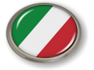 Italy - Flag - Country Emblem