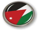 Jordan - Flag - Country Emblem