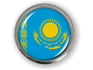 Kazakhstan - Flag - Country Emblem