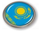 Kazakhstan - Flag - Country Emblem