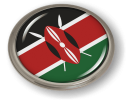 Kenya - Flag - Country Emblem