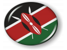 Kenya - Flag - Country Emblem