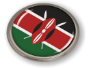 Kenya - Flag - Country Emblem