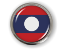 Laos - Flag - Country Emblem