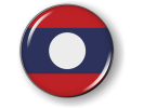 Laos - Flag - Country Emblem
