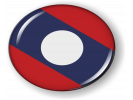 Laos - Flag - Country Emblem