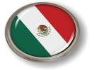 Mexico - Flag - Country Emblem