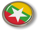 Myanmar - Flag - Country Emblem