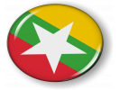 Myanmar - Flag - Country Emblem