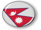 Nepal - Flag - Country Emblem