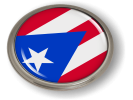 Puerto Rico - Flag - Country Emblem