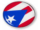 Puerto Rico - Flag - Country Emblem
