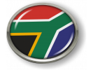 South Africa - Flag - Country Emblem