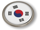 South Korea - Flag - Country Emblem